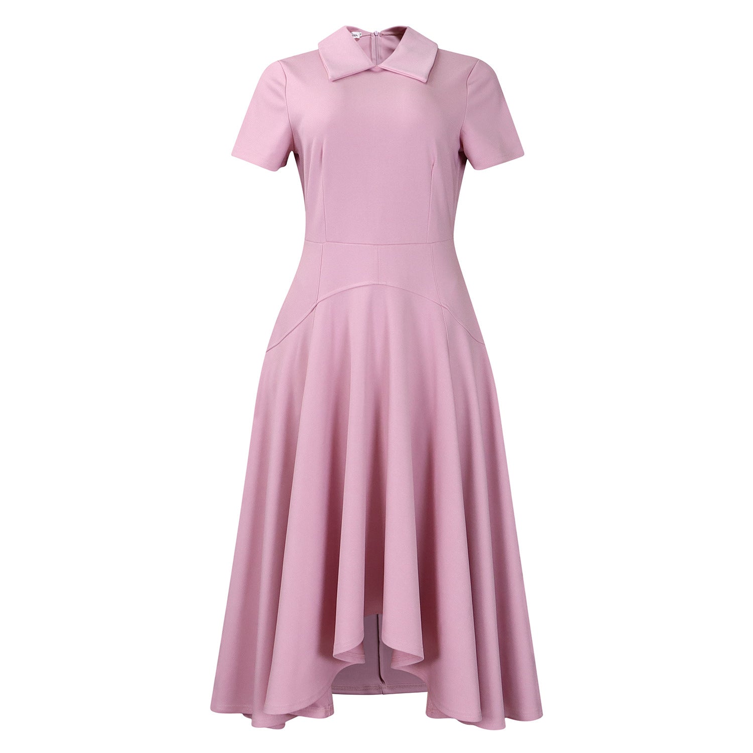 High-Waist A-Line Dress