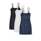 Small floral suspender dress