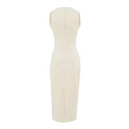 U-neck vest dress