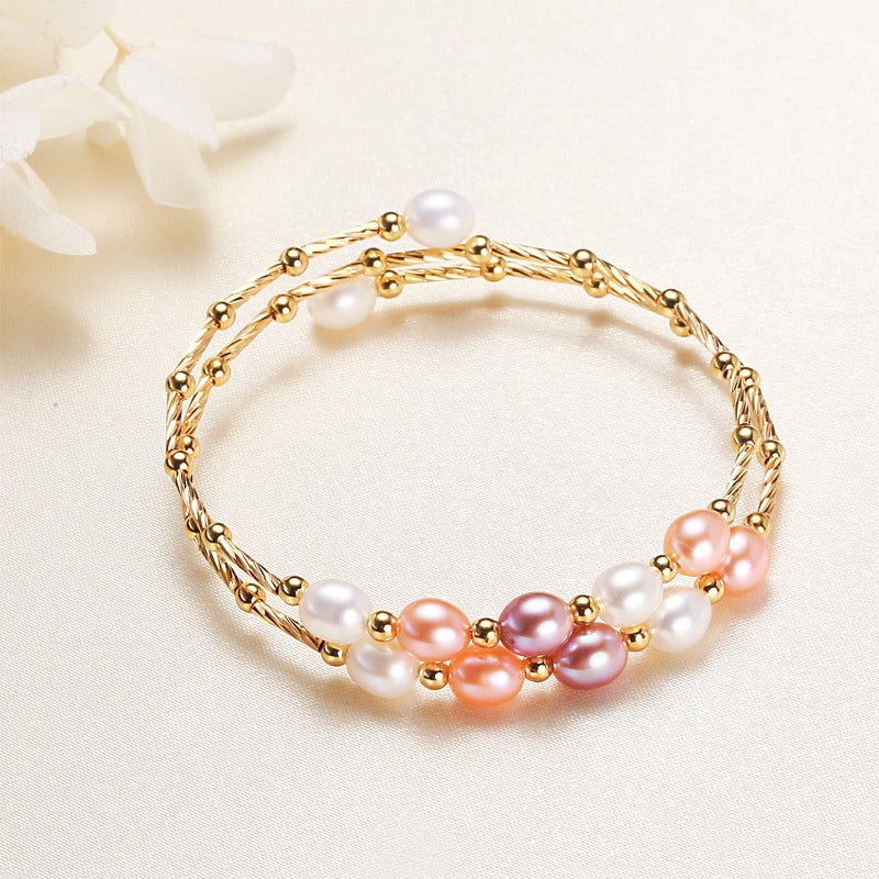 Bracelet Perles Baroques