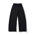 Pantalon Large Taille Élastique Cordon