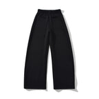 Pantalon Large Taille Élastique Cordon