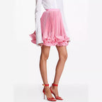 Jupe Courte Taille Haute