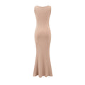 Lace fishtail dress