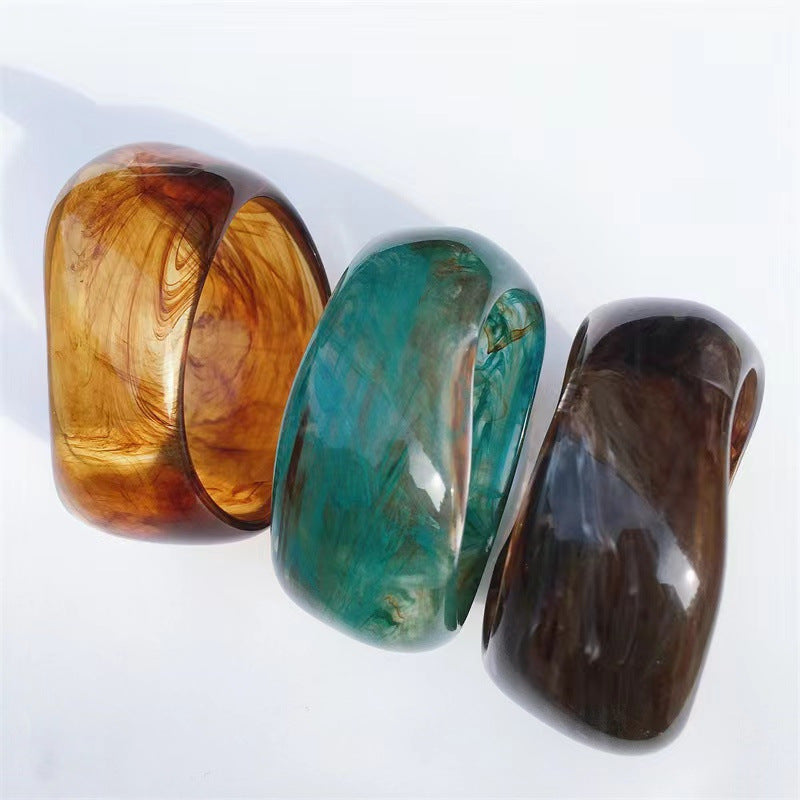 Bracelet Acrylique Irrégulier
