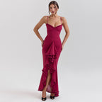 High-end Dress Women's Strapless Long Dress Sleeveless Dress