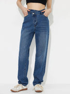 Jean Taille Asymétrique