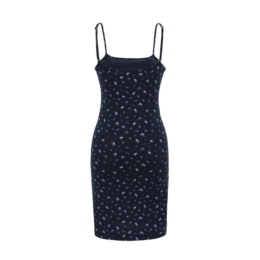 Small floral suspender dress