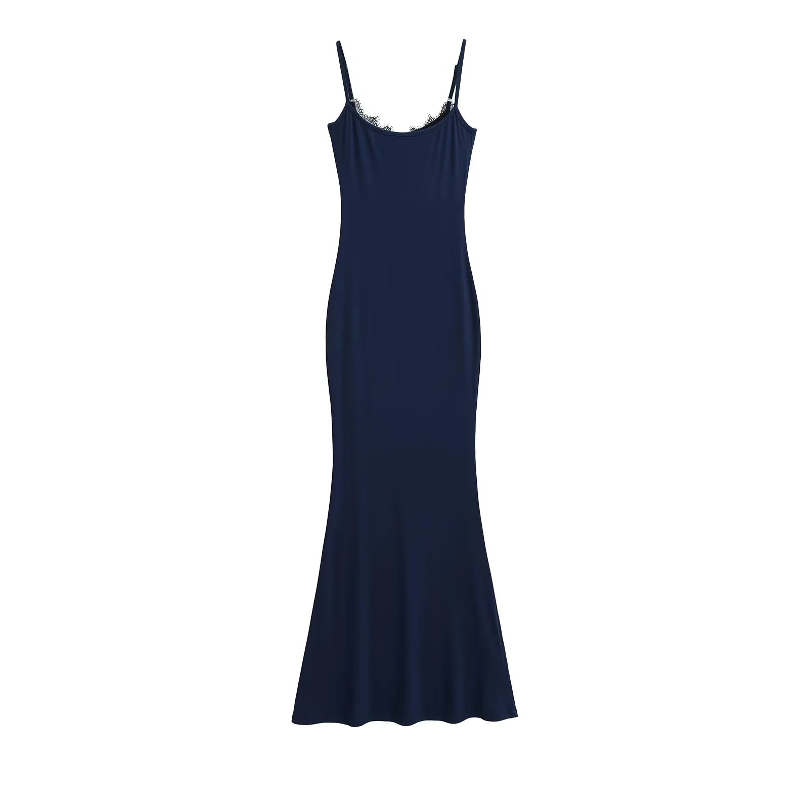 Robe Camisole Ajustée Une Épaule
