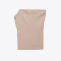 Versatile asymmetric knitted top
