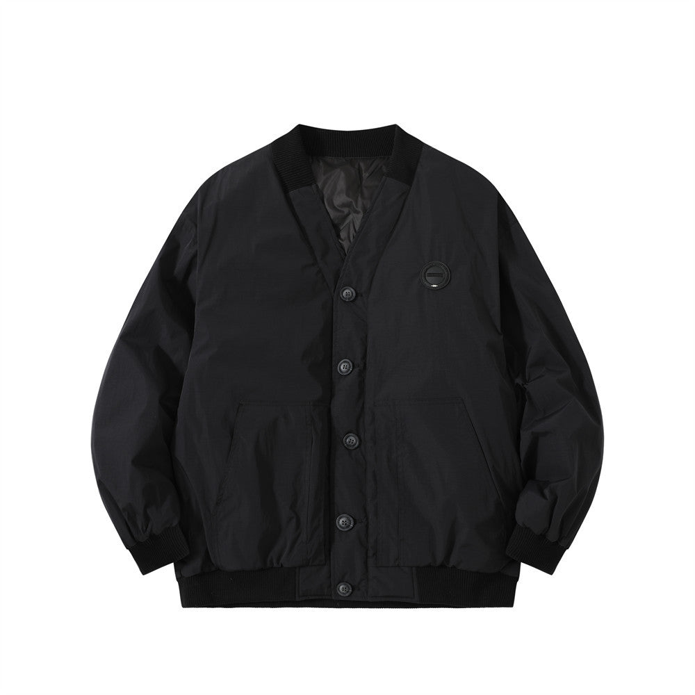 Veste Doudoune Cardigan Col V