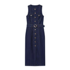 Cowboy dress with belt