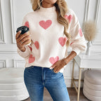 Pull Manches Longues Rose Clair