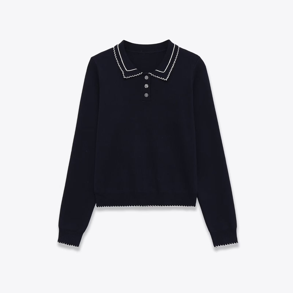 Pull Colorblock Manches Longues