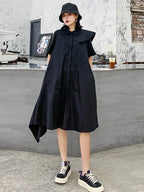 Thin and loose A-line dress