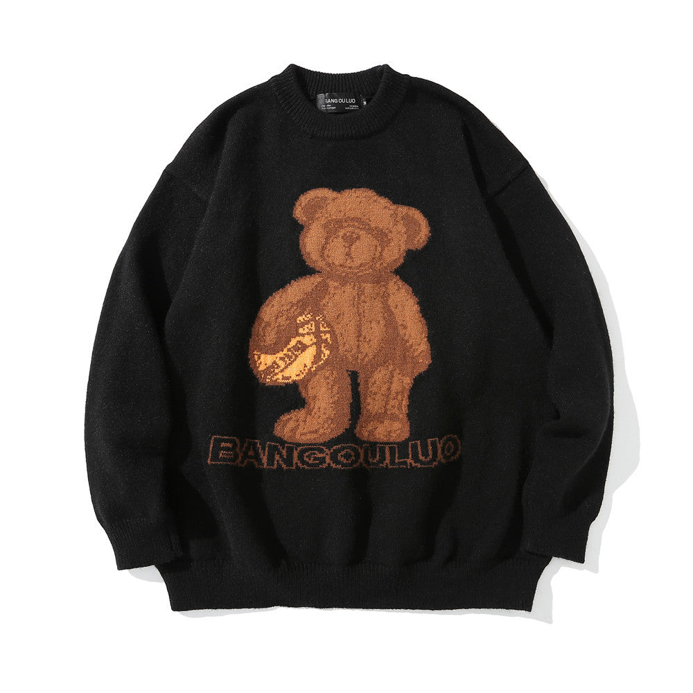 Chemise en maille jacquard Petit Ours