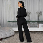 Ensemble Haut & Pantalon Ceinturé