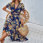 Robe Imprimée Décontractée Vacances