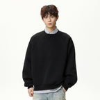 Sweat à Capuche Col Rond Homme