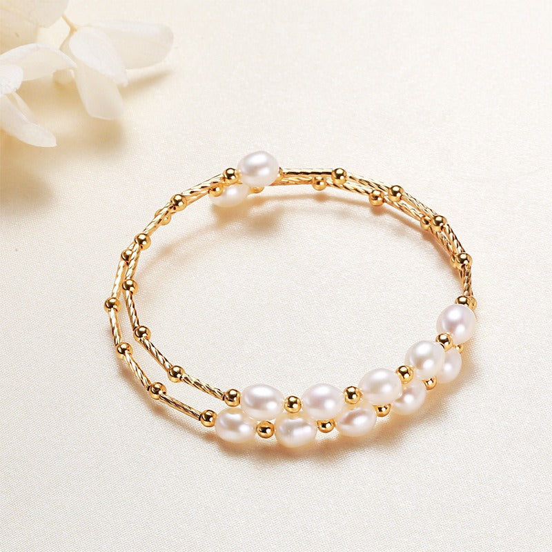 Bracelet Perles Baroques