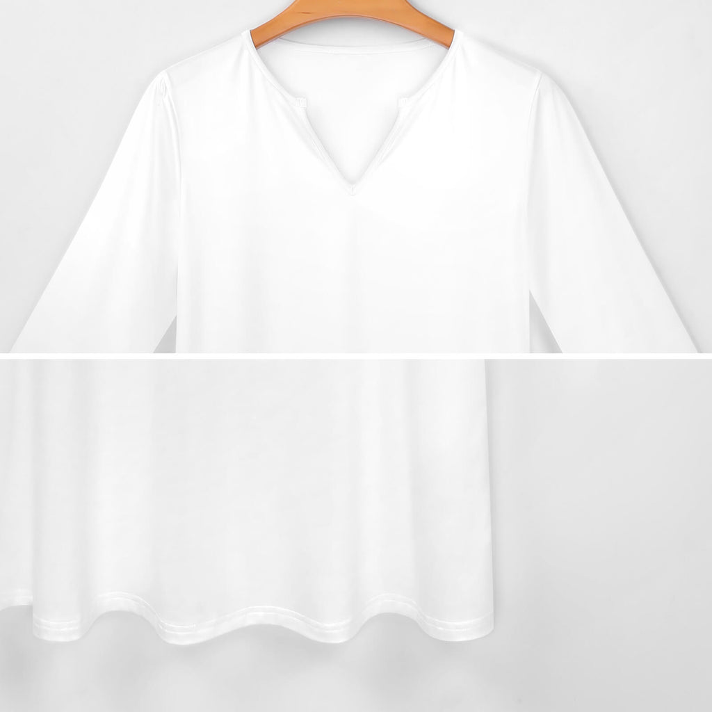 7-point sleeve dress