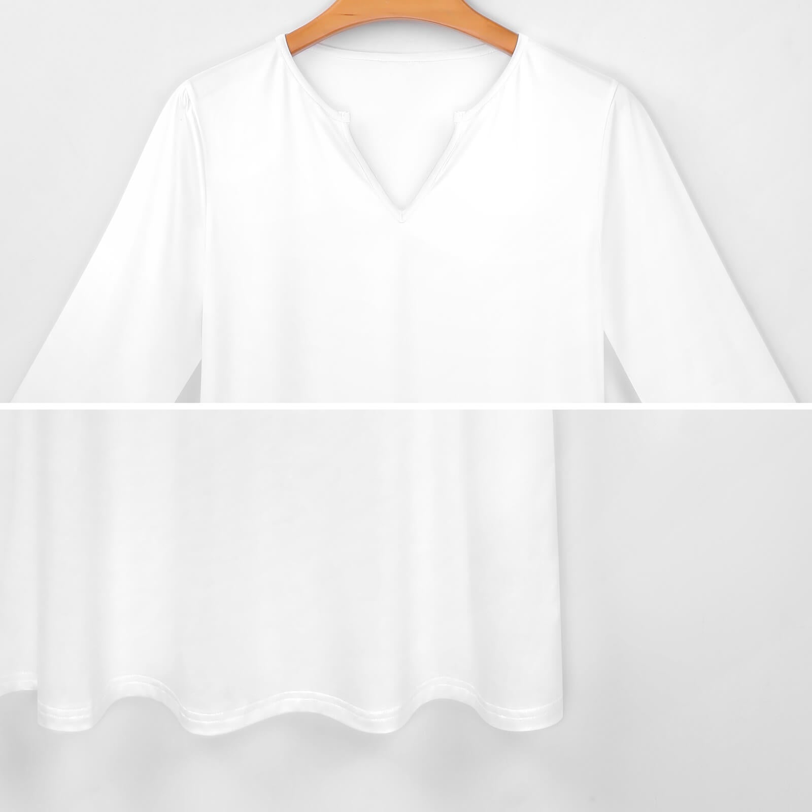 7-point sleeve dress