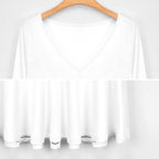 Oversized V-neck dress
