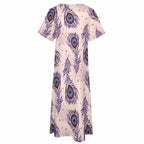 7-point sleeve dress
